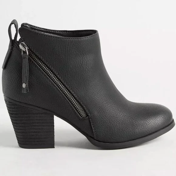TORRID Side Zip Heel Bootie (WW) - Picture 2 of 8